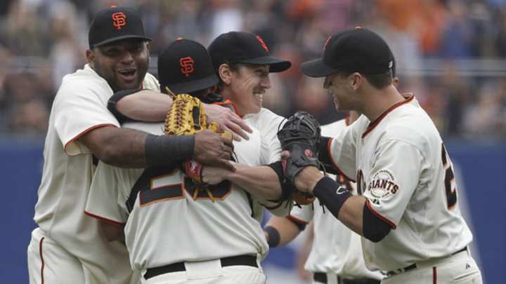 Giants Pitcher Tim Lincecum Throws Second Career No-Hitter Giants Pitcher Tim Lincecum Throws Second Career No-Hitter
