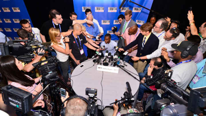 Top Prospects Meet the Press at NBA Draft Media Day Top Prospects Meet the Press at NBA Draft Media Day
