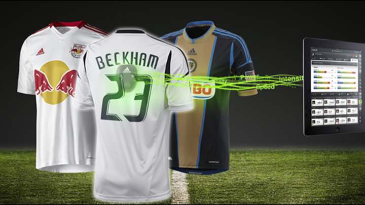 Adidas tech lets coaches know who's slacking off in tonight's MLS All-Star Game Adidas tech lets coaches know who's slacking off in tonight's MLS All-Star Game