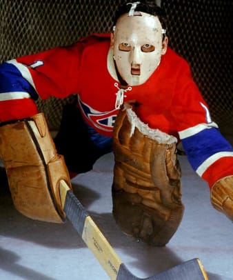 Scary Goalie Masks - 1 - Jacques Plante