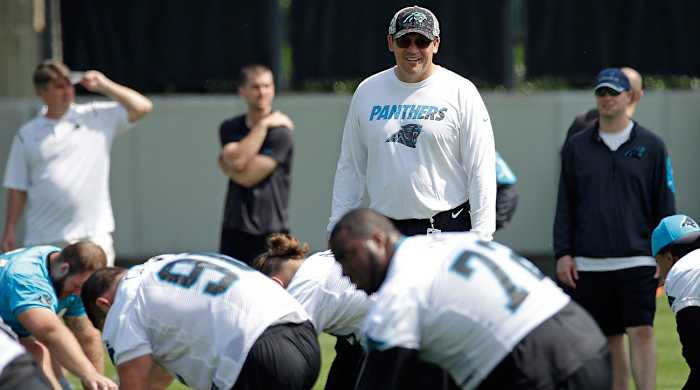 Ron Rivera will be trying to lead Carolina to its fourth straight playoff appearance.