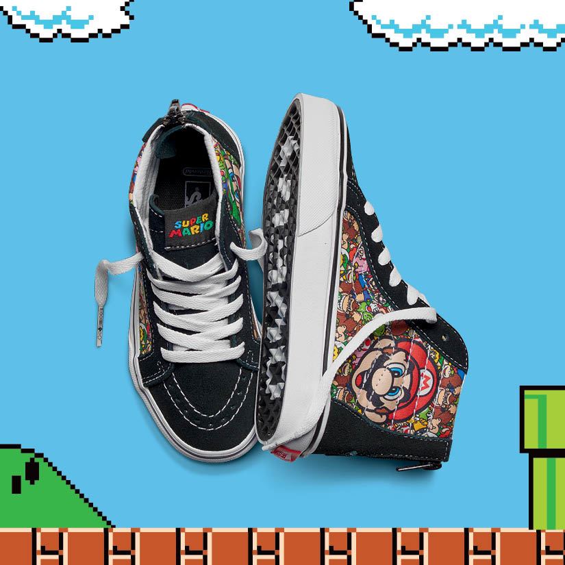 Vans Goes 8 Bit for New Nintendo Collection SI Kids Sports News for Kids Kids Games and More