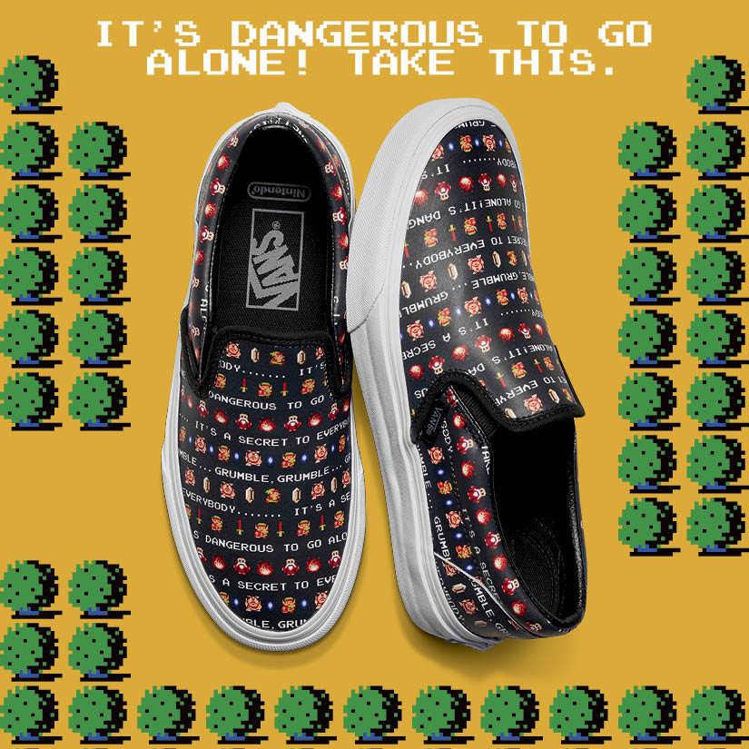 Vans Goes 8 Bit for New Nintendo Collection SI Kids Sports News for Kids Kids Games and More
