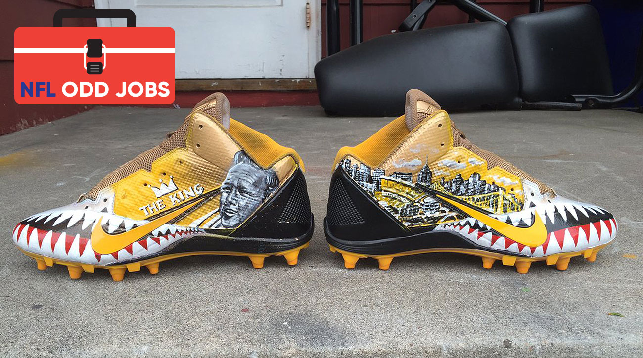 Antonio Brown s cleats Meet the artist behind designs SI Kids
