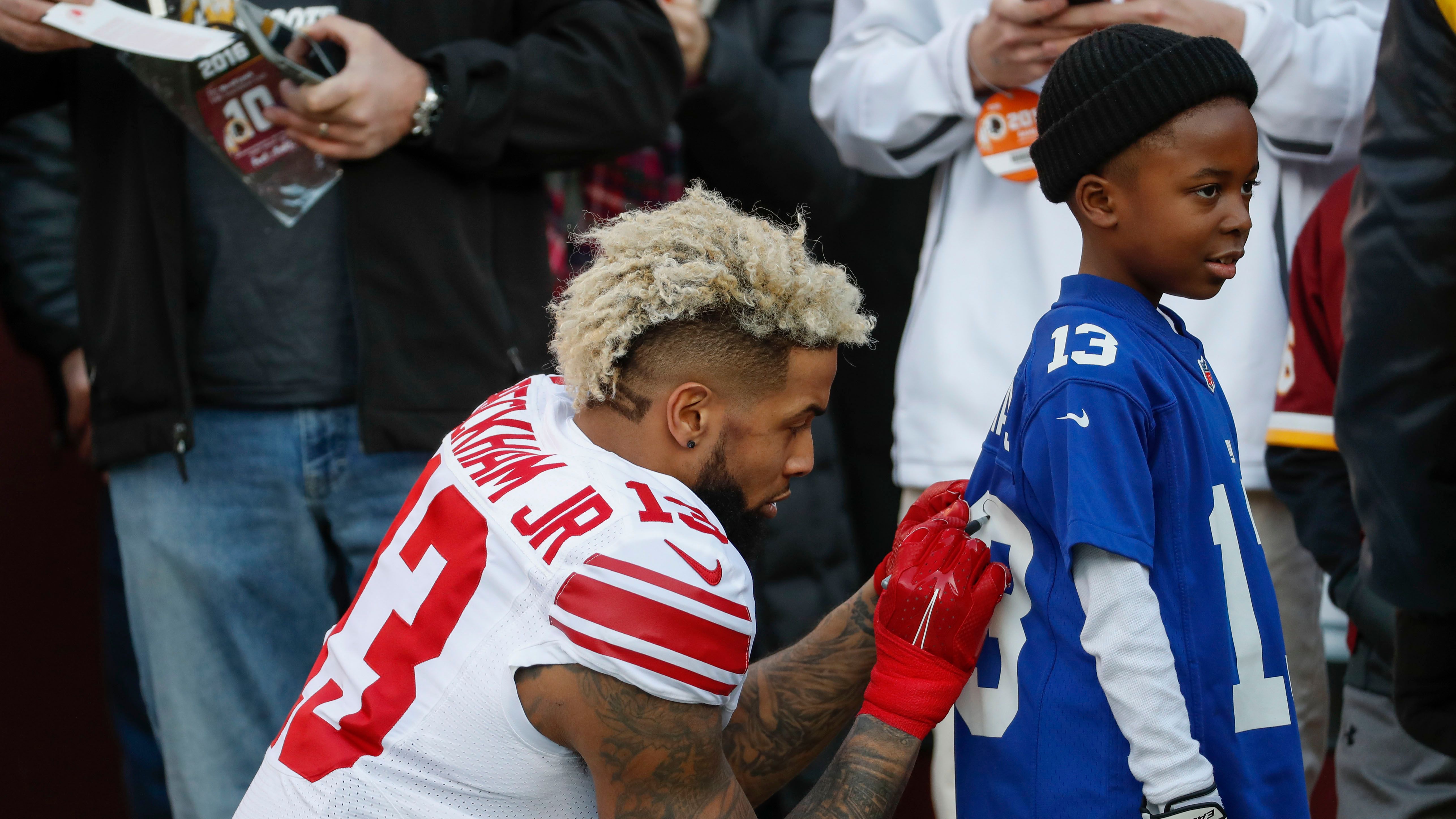 kids odell beckham jersey