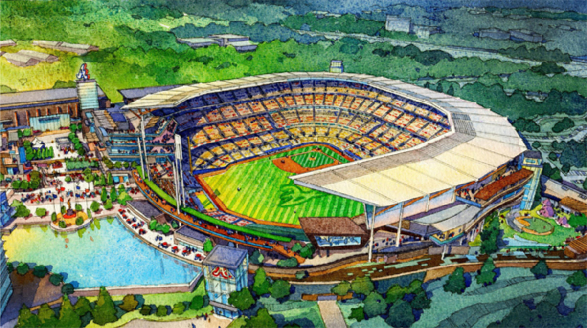 First Look at New Braves Ballpark SI Kids Sports News for Kids, Kids