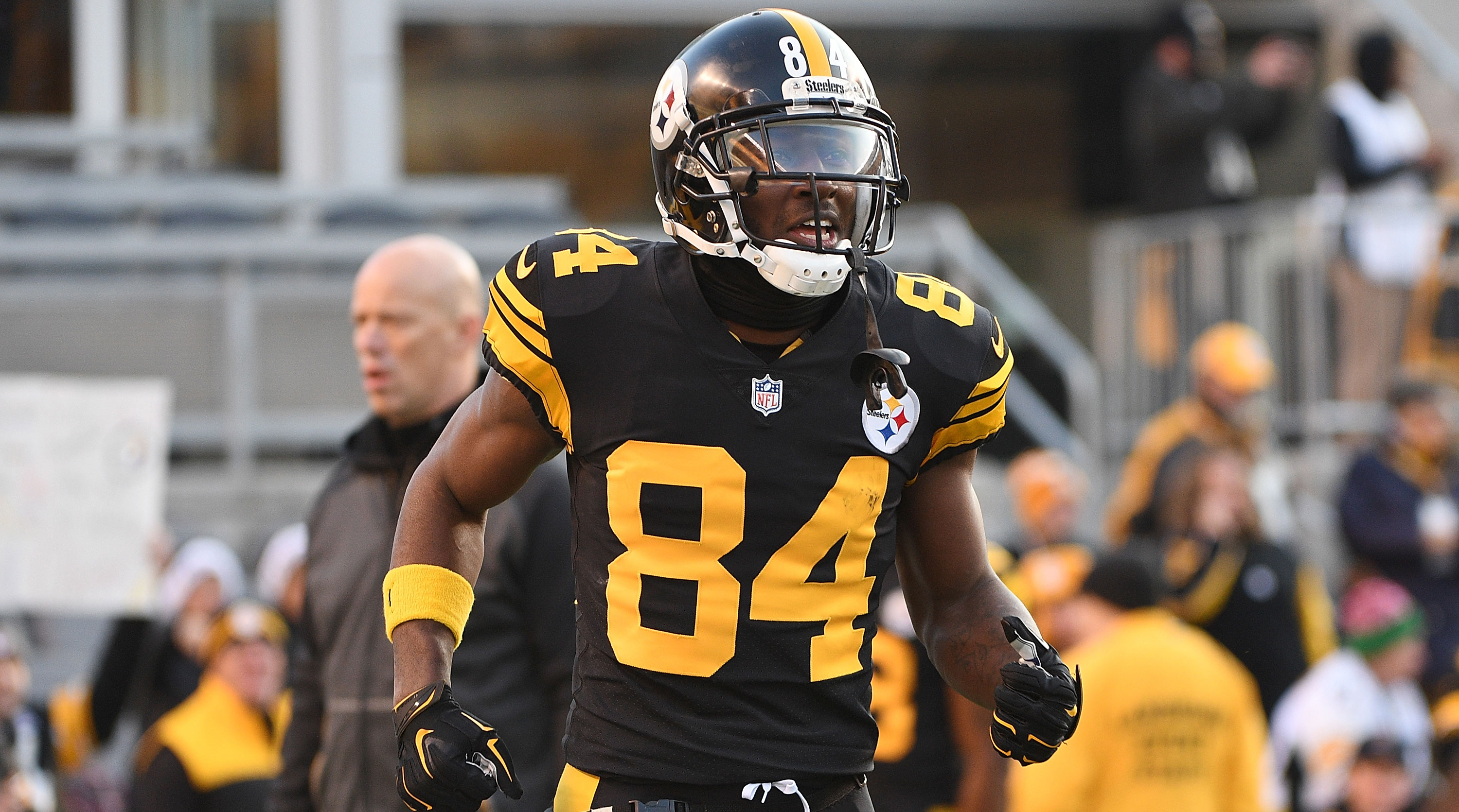 Antonio brown color best sale rush jersey mens