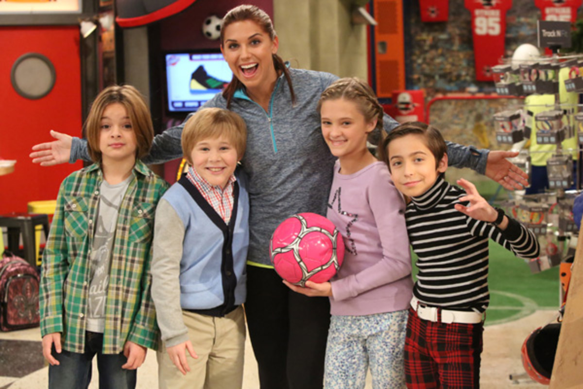 Soccer Star Alex Morgan Kicks It On Nickelodeon - SI Kids ...