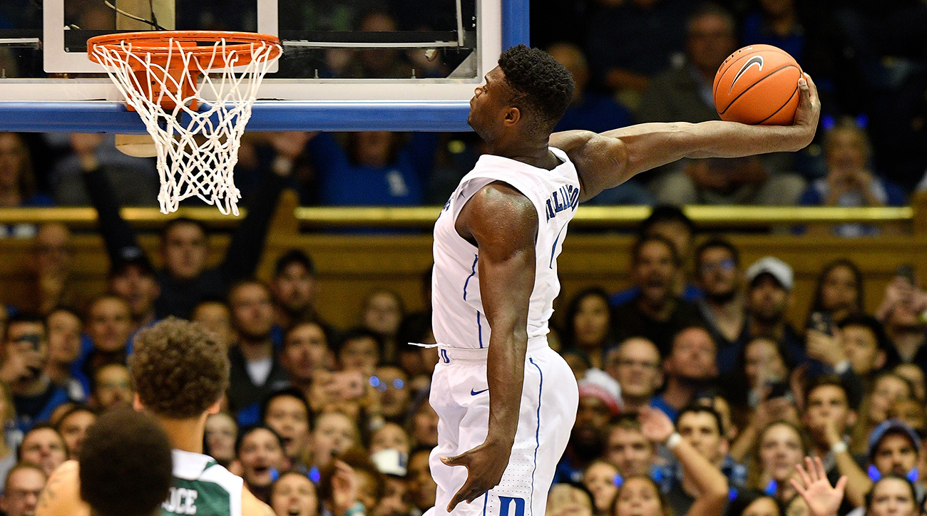 zion williamson voodoo dunks