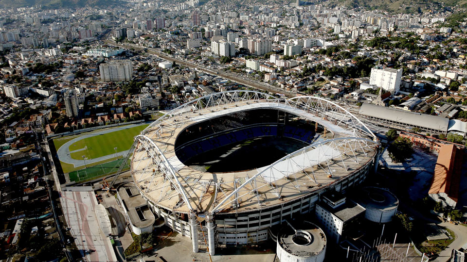 2016 Olympics: Engenhão track stadium being finalized - SI ...