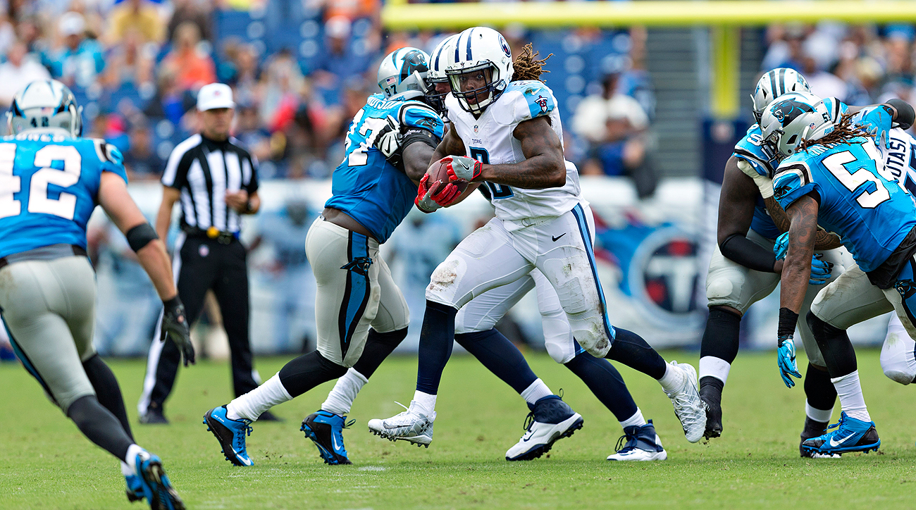 The Titans expect rookie running back Derrick Henry to have a big impact on offense.