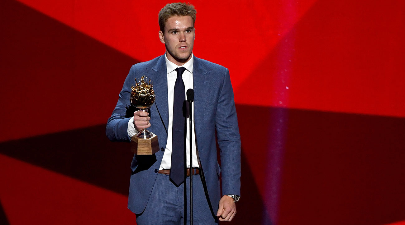 NHL Awards Show winners Hart Trophy, Norris Trophy, Vezina Trophy and