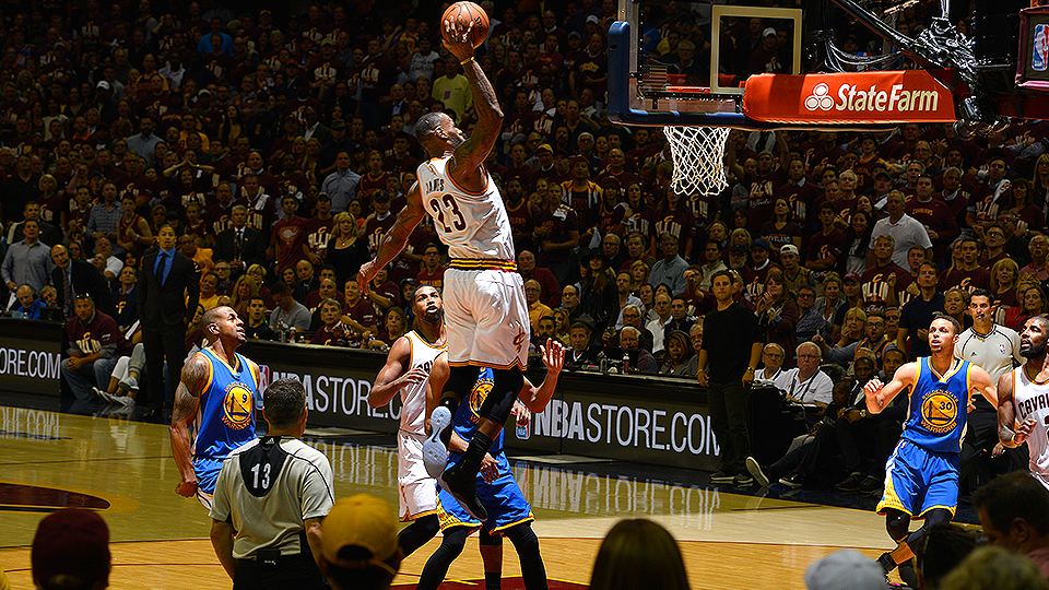 lebron james dunk