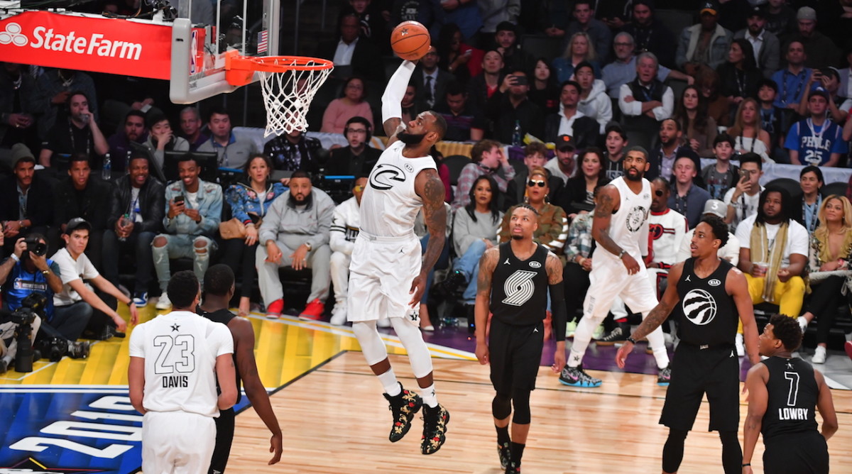 Team LeBron Wins NBA AllStar Game SI Kids Sports News for Kids