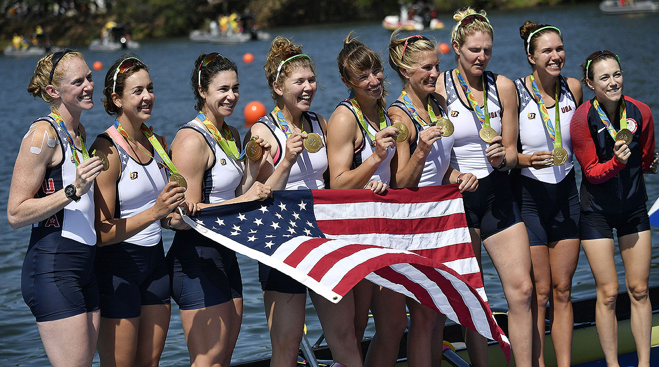U.S. rowing women's eight wins thirdstraight Olympic gold SI Kids