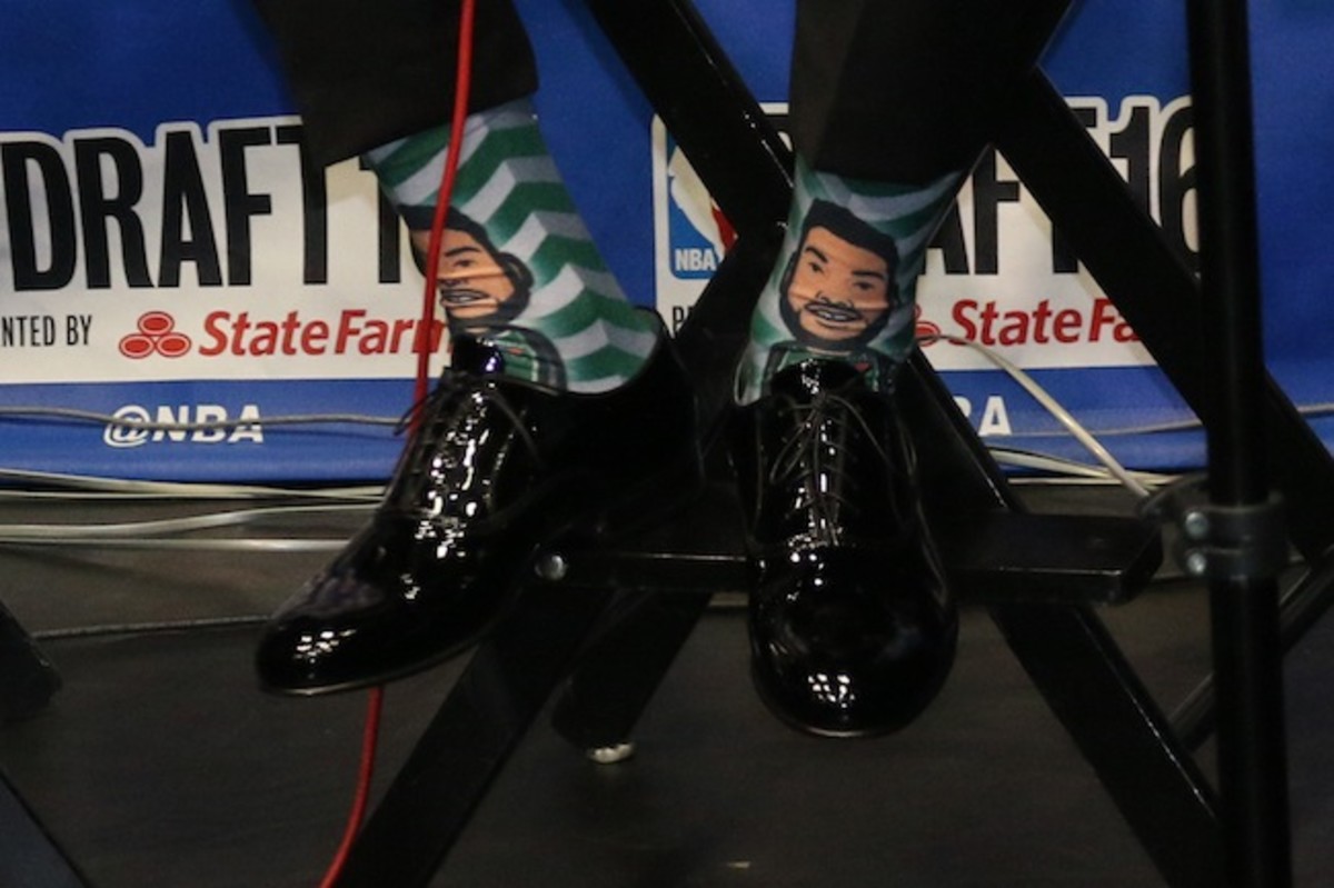 Denzel Valentine Socks IMG_3706.JPG