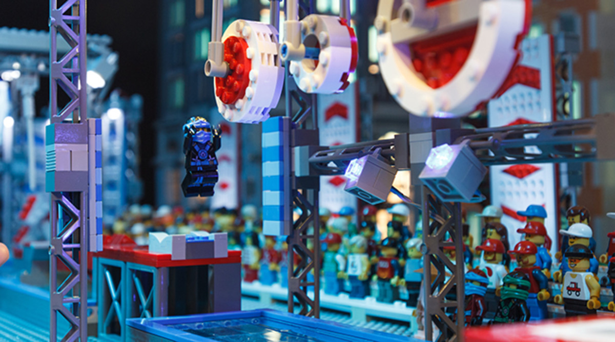 Lego american online ninja warrior