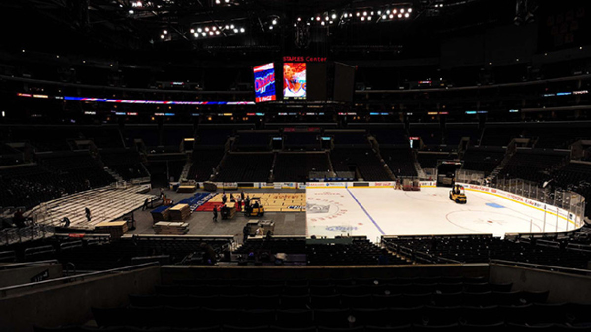 Los Angeles Lakers and Clippers' home arena Staples Center set to