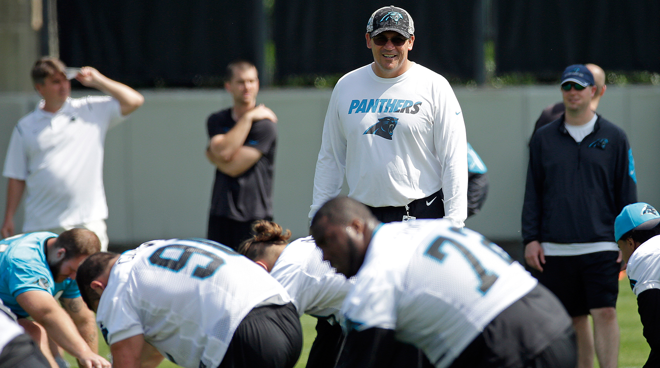 Ron Rivera will be trying to lead Carolina to its fourth straight playoff appearance.
