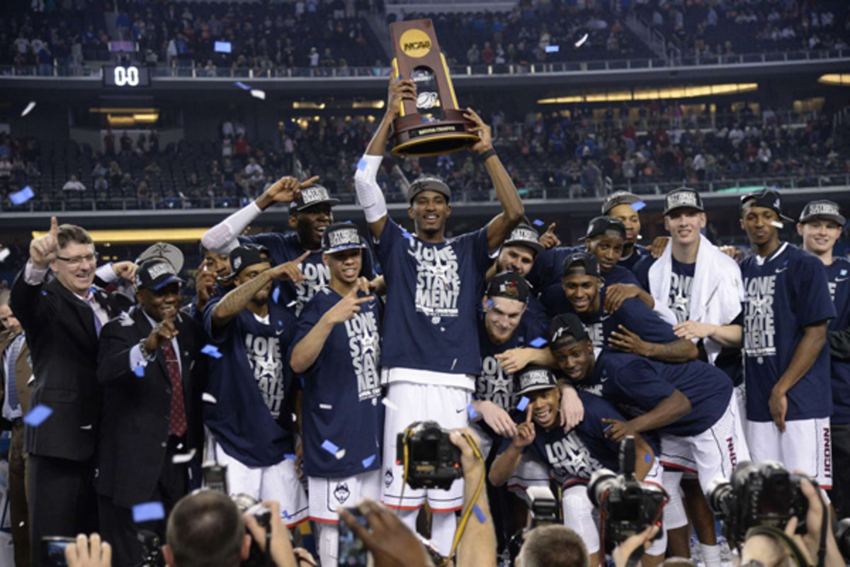 connecticut huskies uconn 2014 national championship college basketball