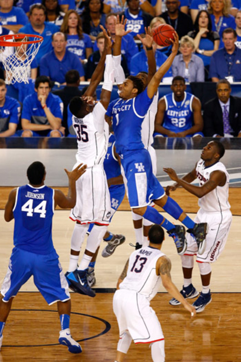 james young kentucky dunk 2014 national championship