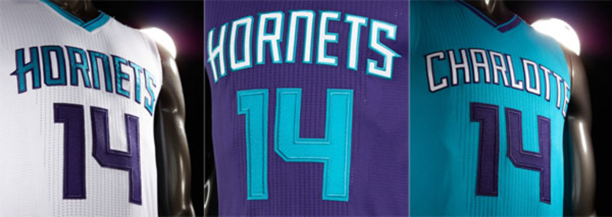 Bobcats unveil new 'Charlotte Hornets' logo shirts, hats and gear