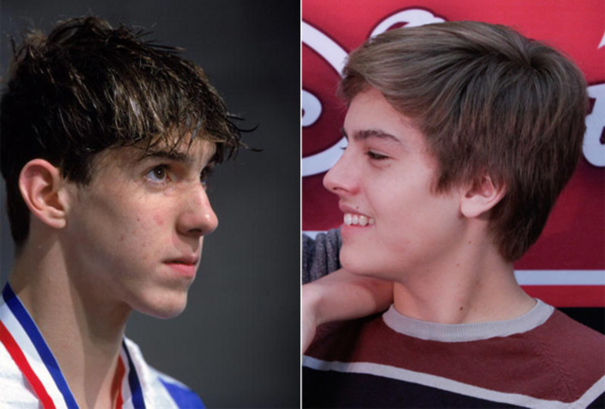 young michael phelps cole sprouse
