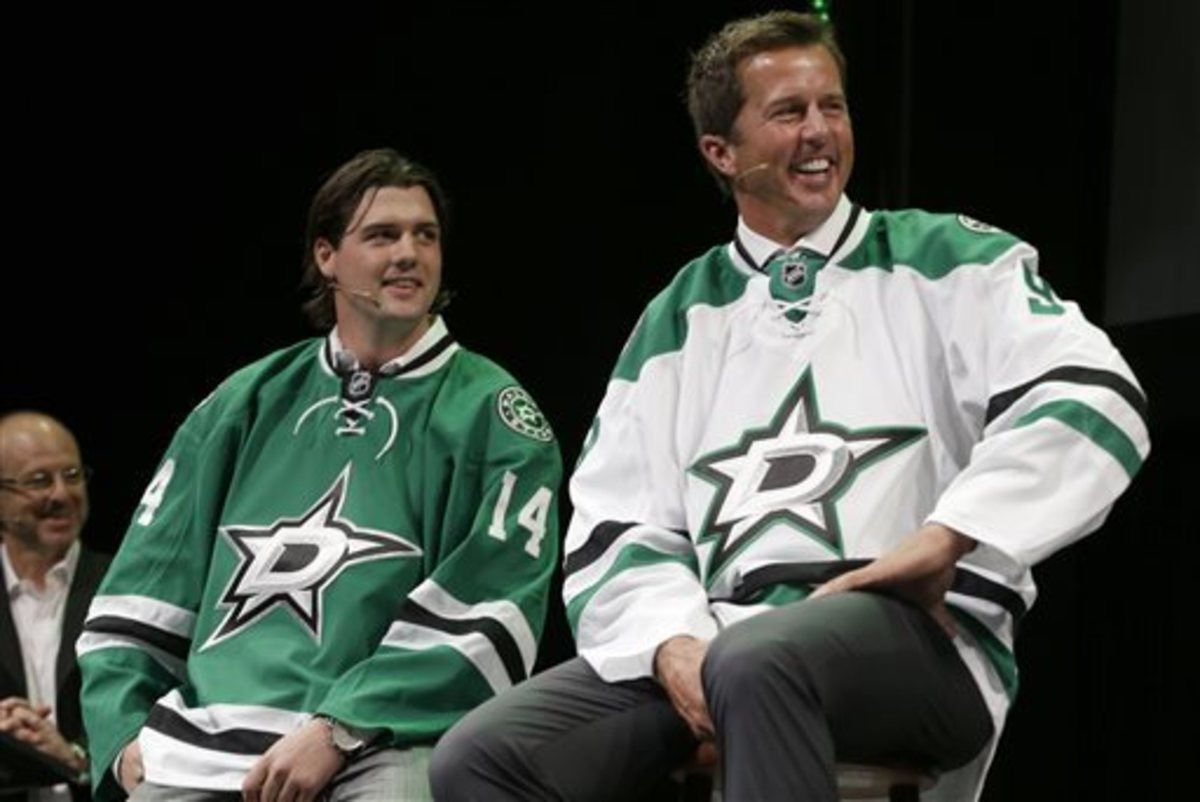 dallas stars jersey change