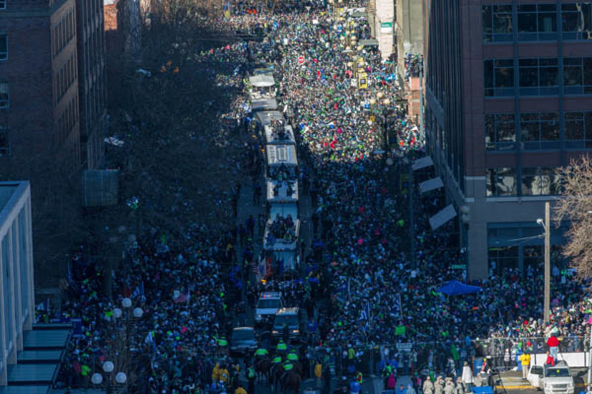 seattle seahawks super bowl xlviii parade