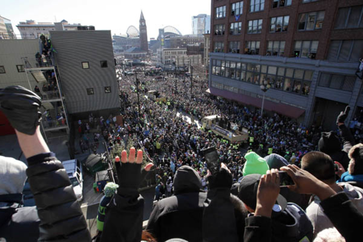 seattle seahawks super bowl xlviii parade