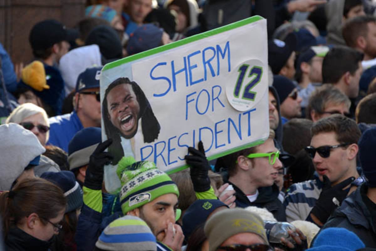 seattle seahawks super bowl xlviii parade