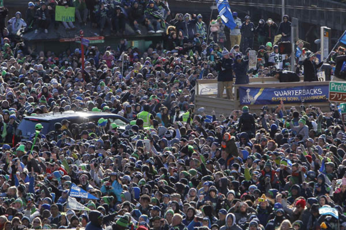 seattle seahawks super bowl xlviii parade