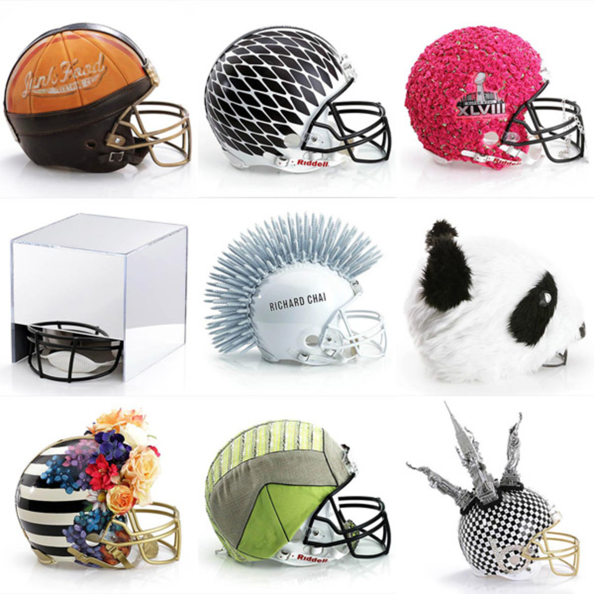 bloomingdale's helmet auction super bowl xlviii
