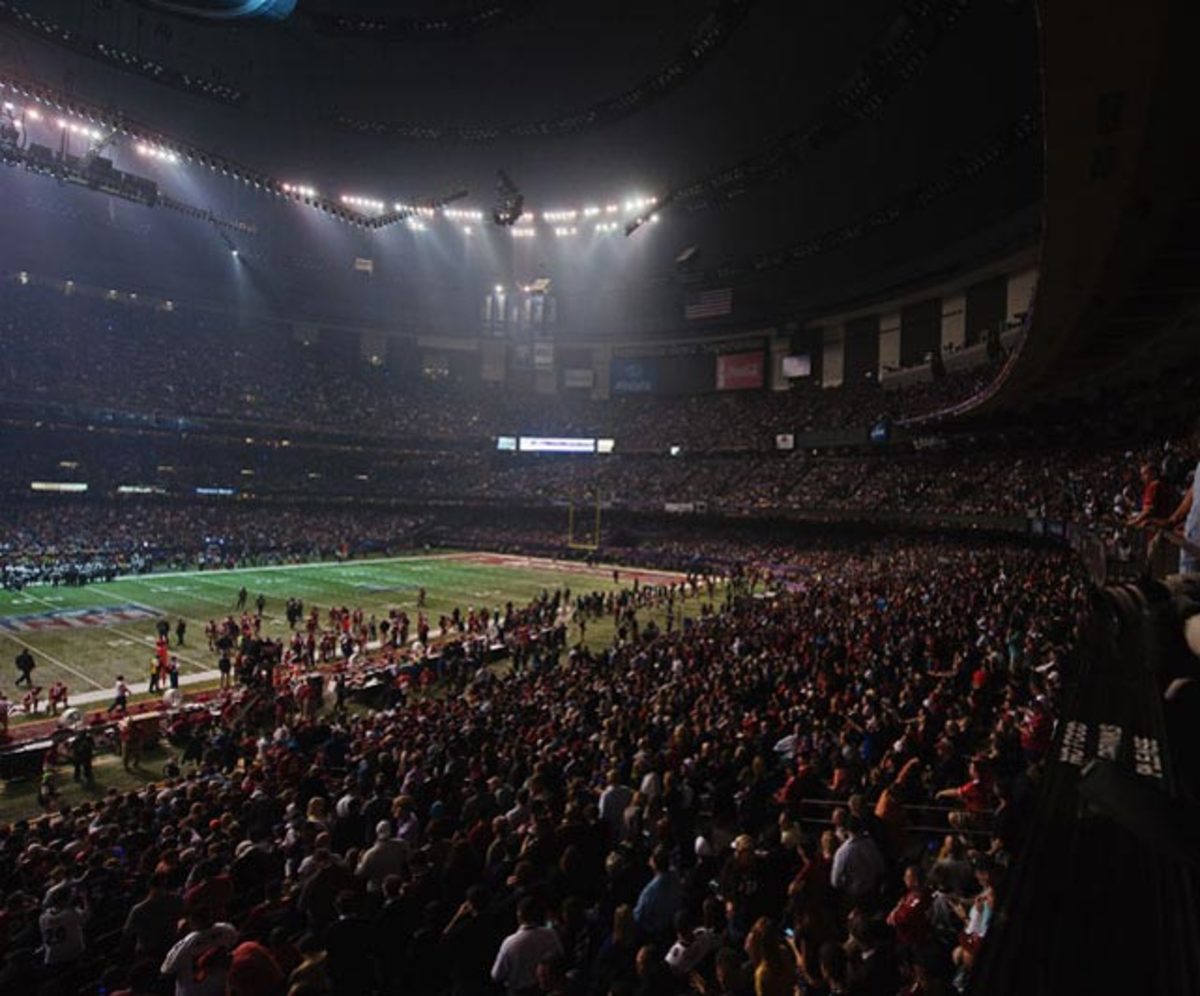 super bowl blackout