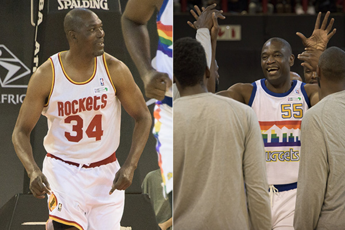 nbpa south africa hakeem olajuwon dkiembe mutombo