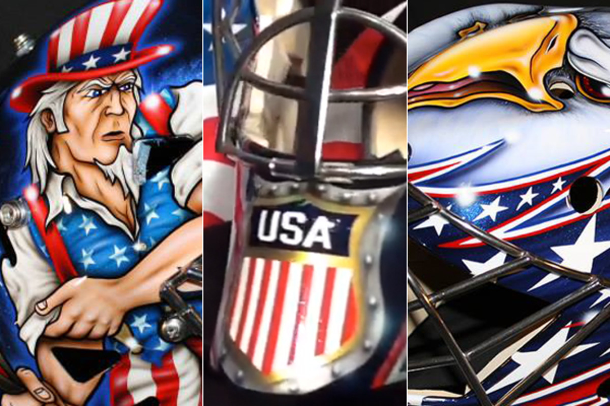 winter olympics 2014 team usa hockey goalie masks