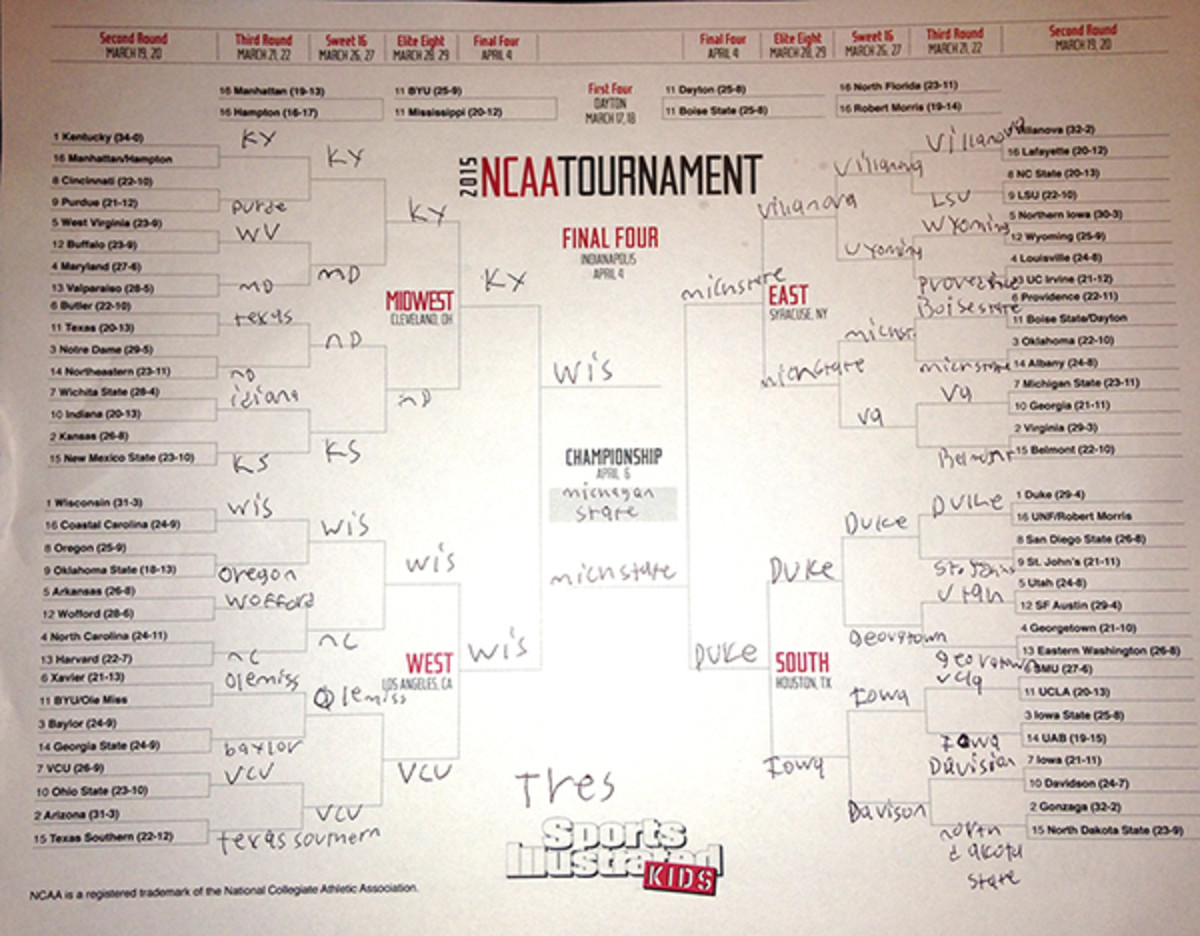 march madness bracket tres starkoski