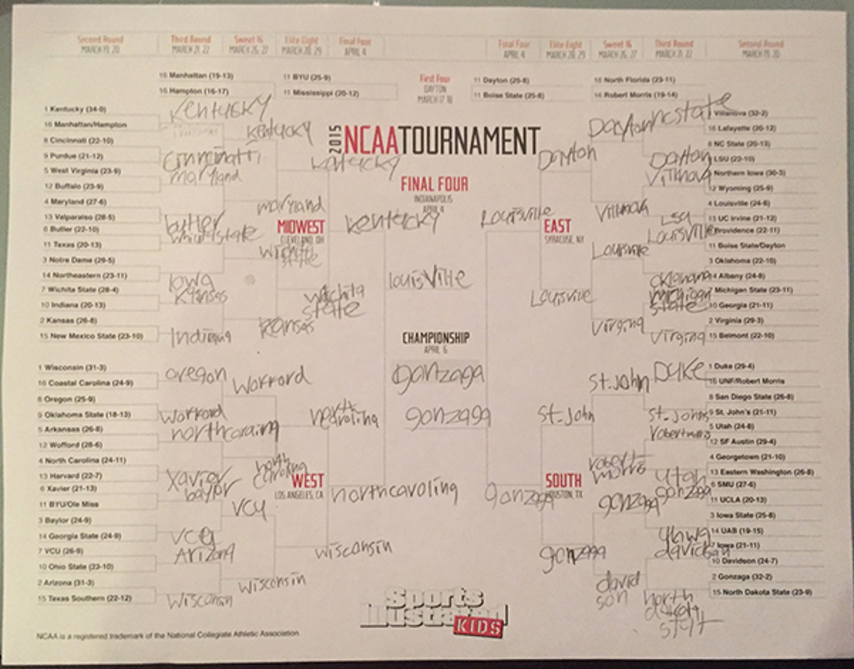 march madness bracket ryan woon