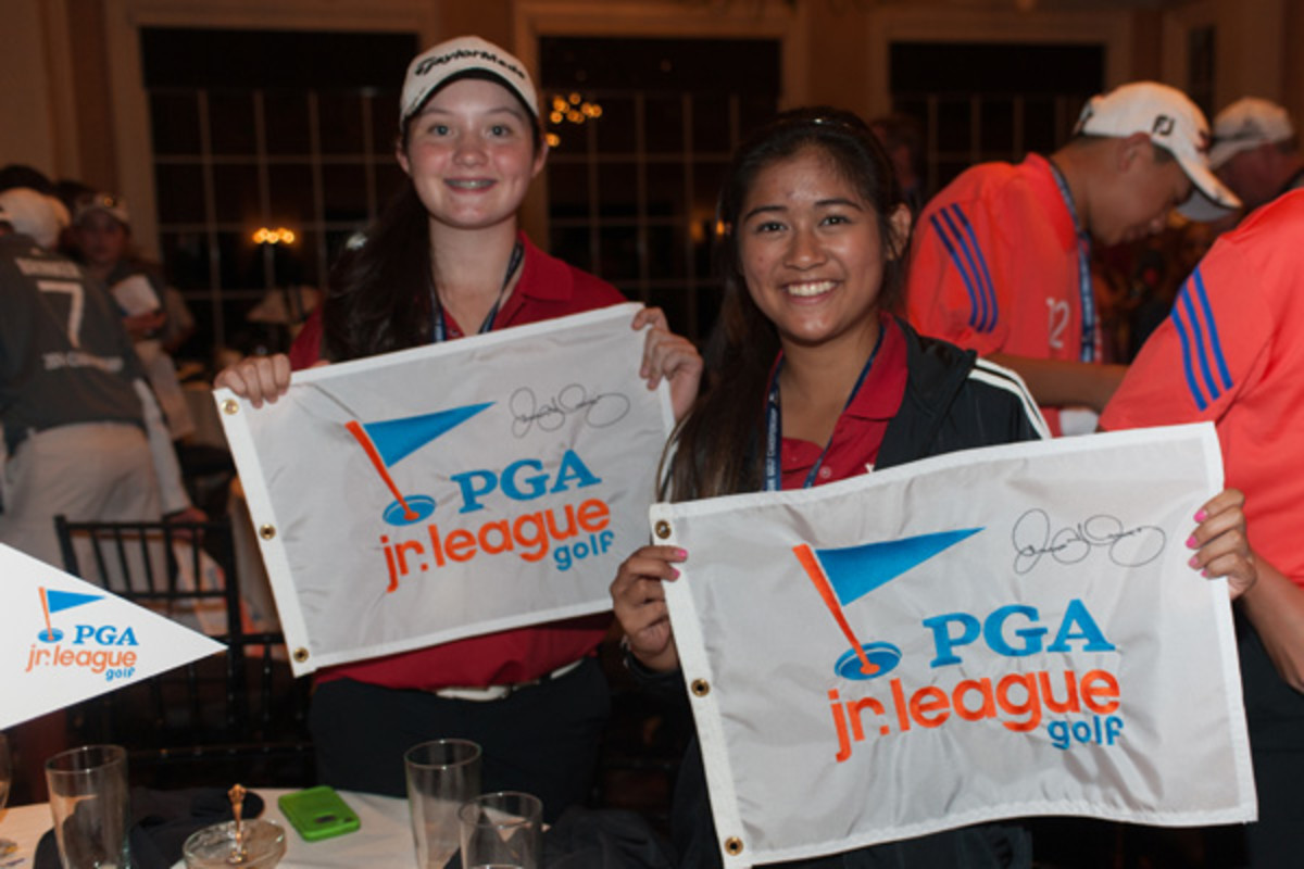 pga junior league golf championship flags