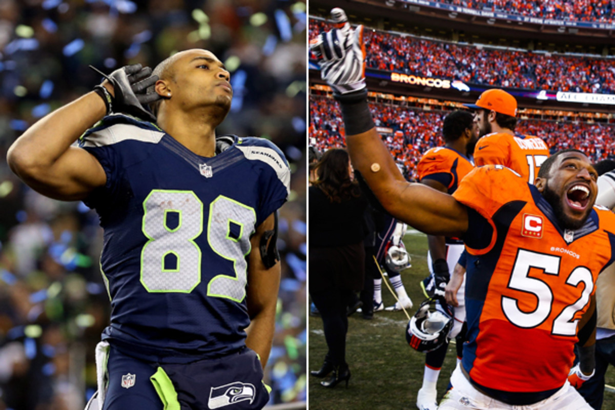 afc championship denver broncos nfc championship seattle seahawks