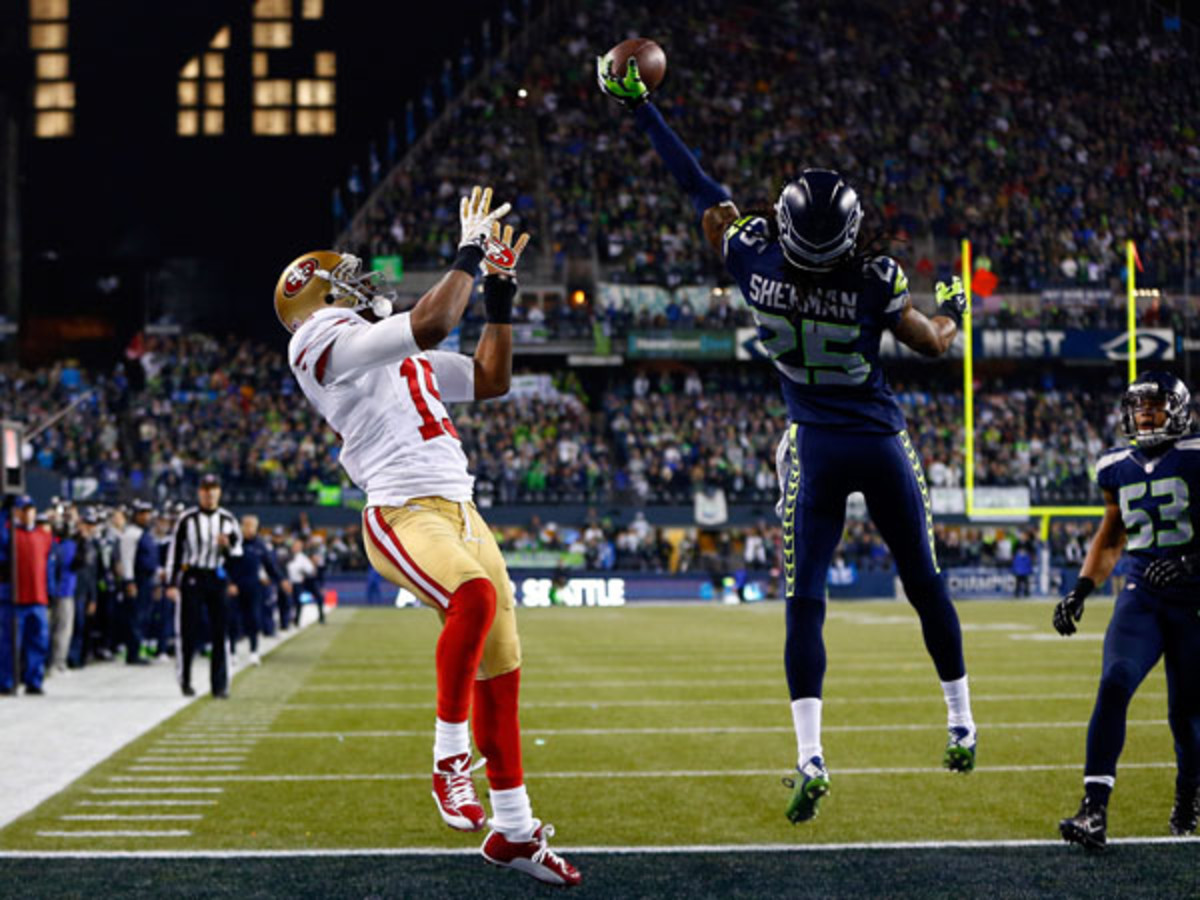 nfc championship seattle seahawks sherman crabtree