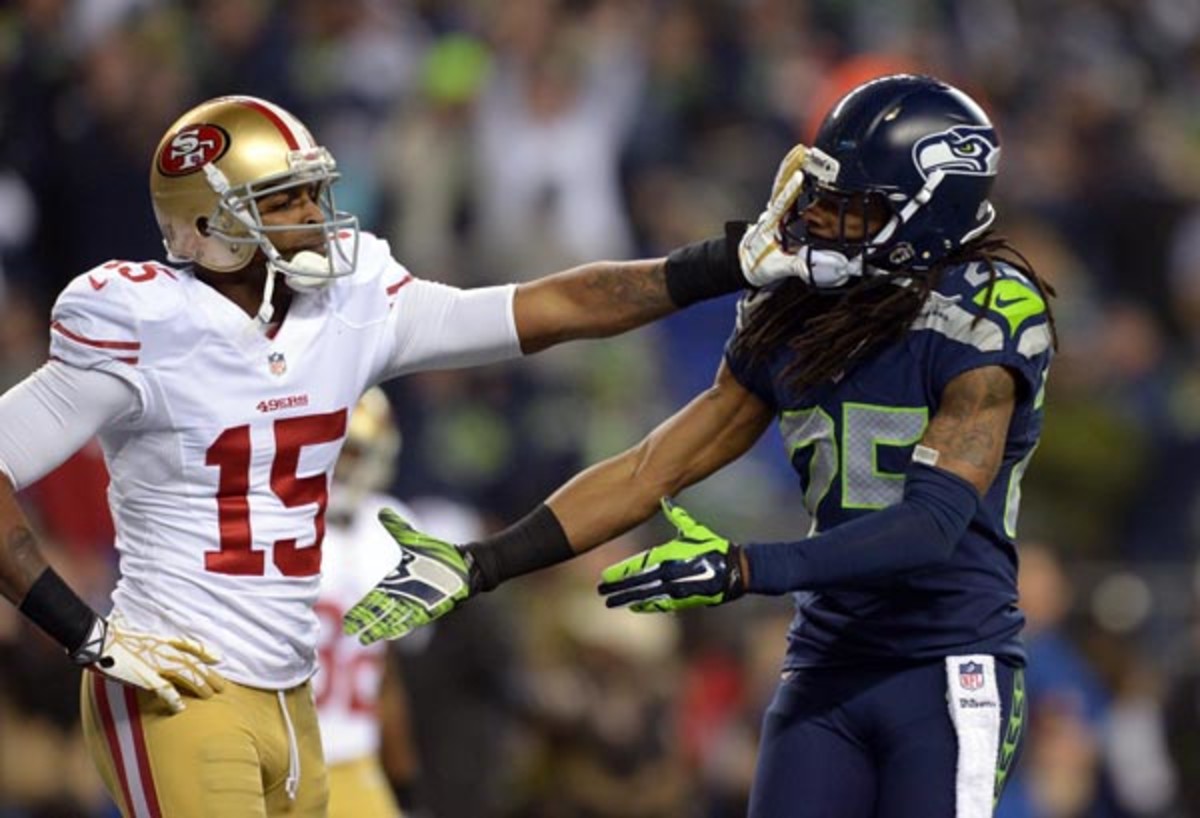 nfc championship seattle seahawks sherman crabtree