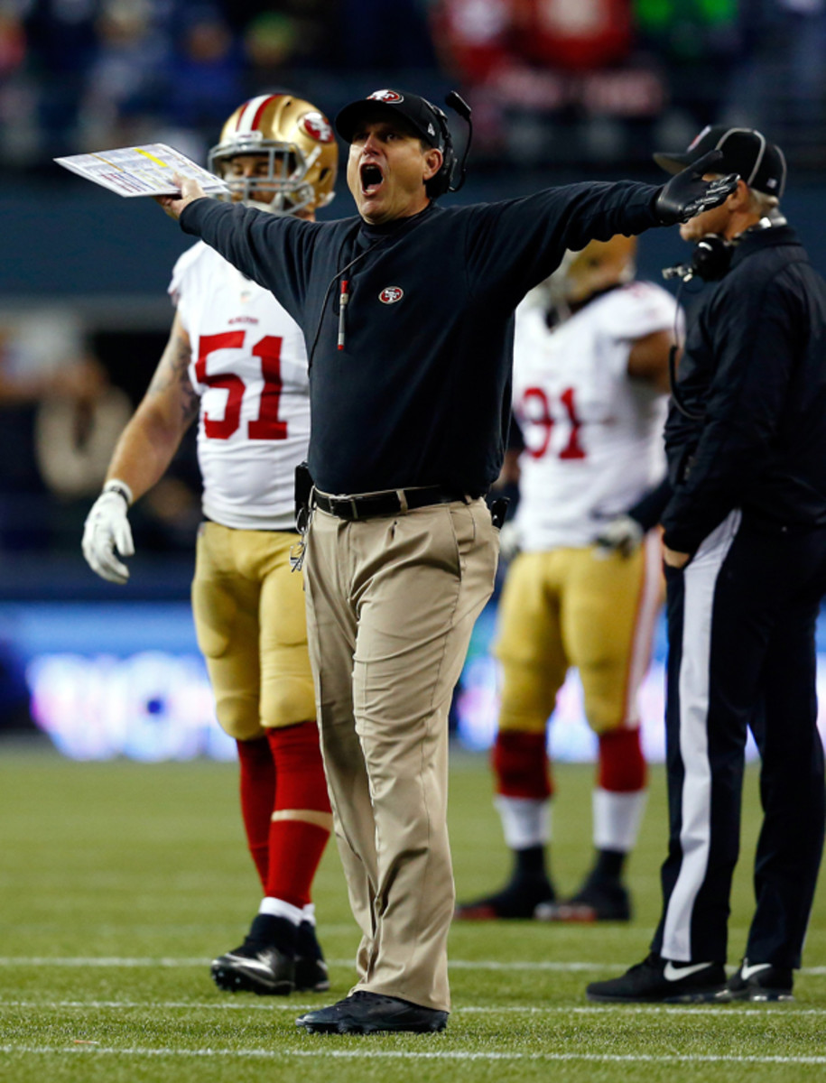 nfc championship seattle seahawks jim harbaugh