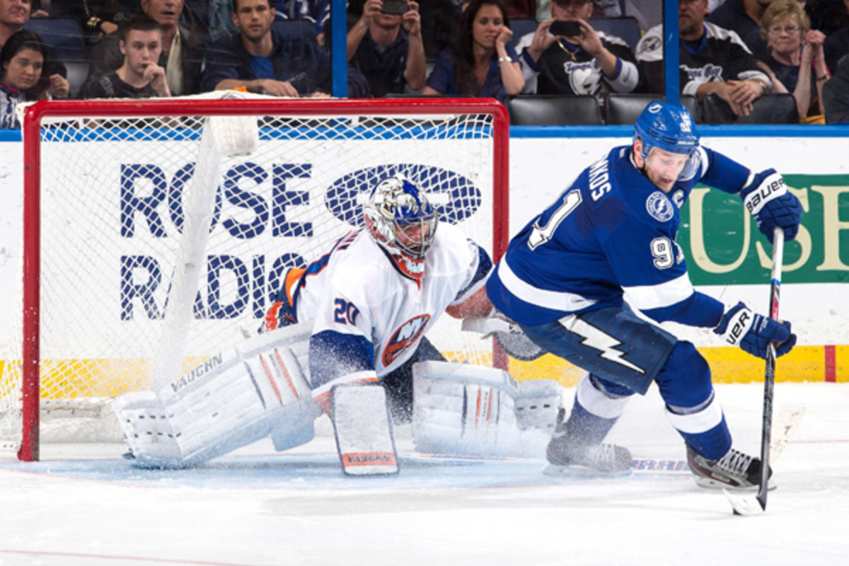 steven stamkos tampa bay lighting spin-o-rama shootout islanders