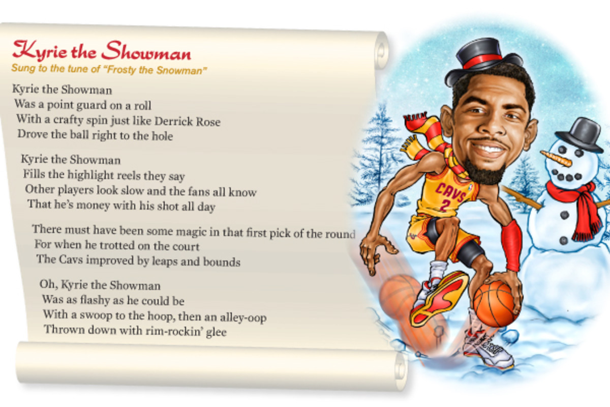 holiday songs kyrie the snowman