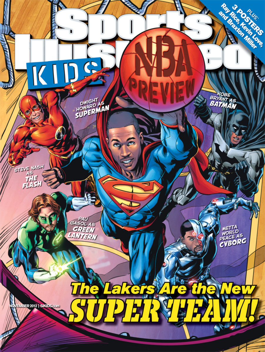 Lakers as Superheroes