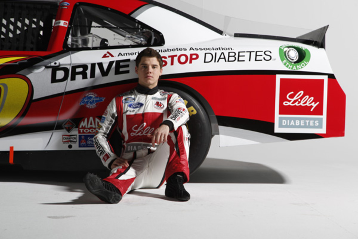 ryan reed nascar diabetes