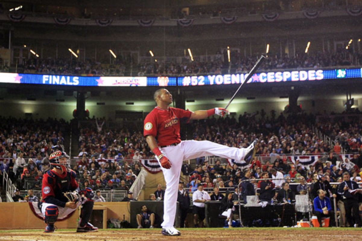 Yoenis Cespedes mlb all star game home run derby 2014