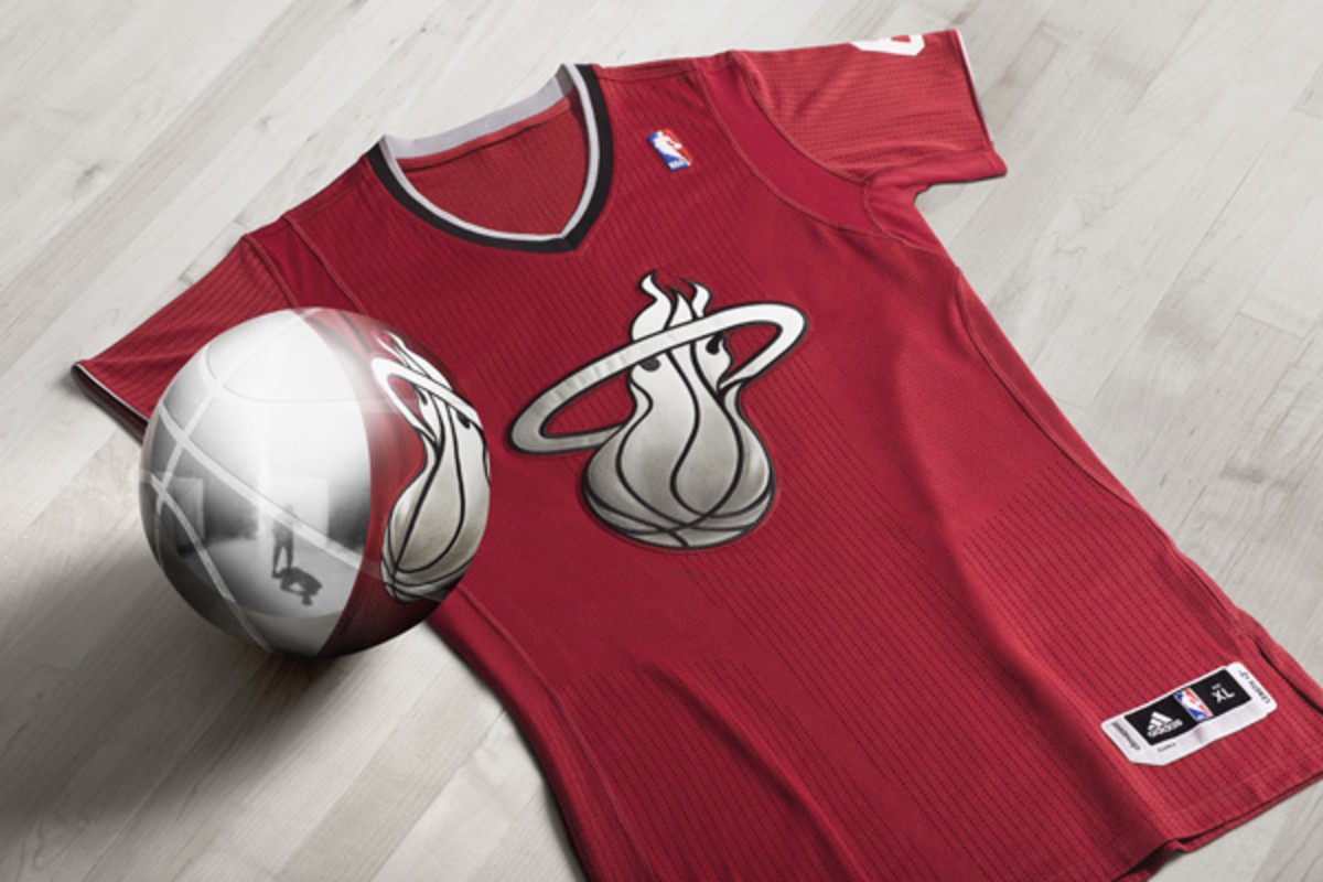 adidas nba christmas day jersey miami heat