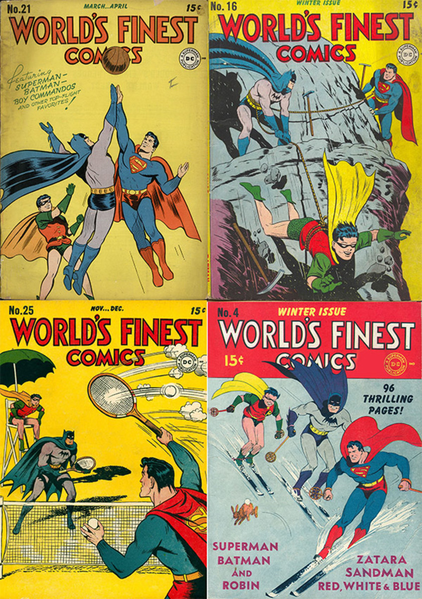 batman sports world's finest